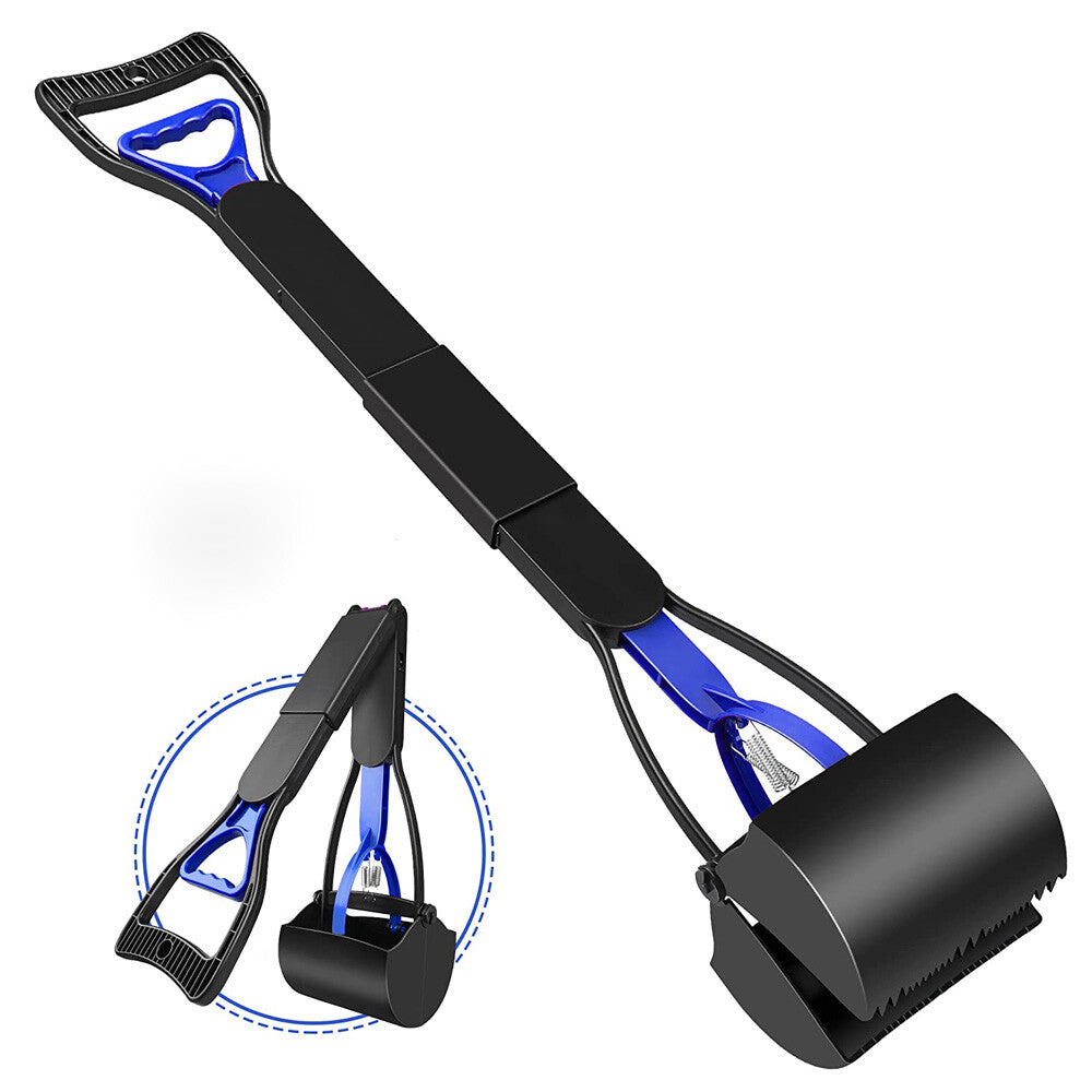 Non-Breakable Pet Dog Pooper Scooper with Handle Portable Scooper Waste Pick Up