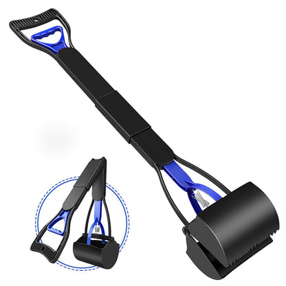 Non-Breakable Pet Dog Pooper Scooper with Handle Portable Scooper Waste Pick Up