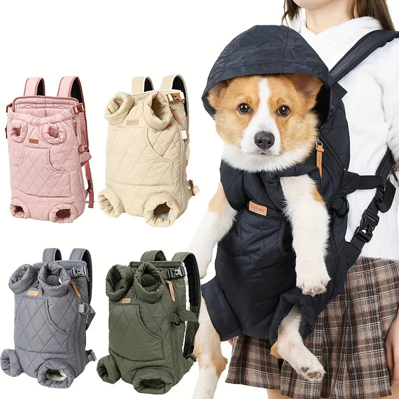 Portable Pet Carrier Backpack Airline Approved Dog Cat Backpack Bag Hands Free Travel Pet Carrier for Small Dogs Cats Puppies
