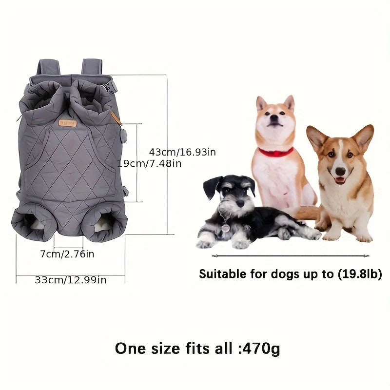 Portable Pet Carrier Backpack Airline Approved Dog Cat Backpack Bag Hands Free Travel Pet Carrier for Small Dogs Cats Puppies